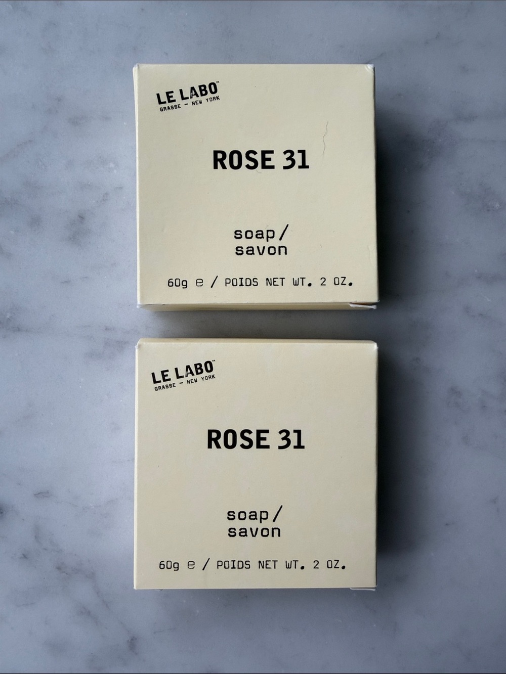 Le Labo Rose 31 Soap (set of 2)